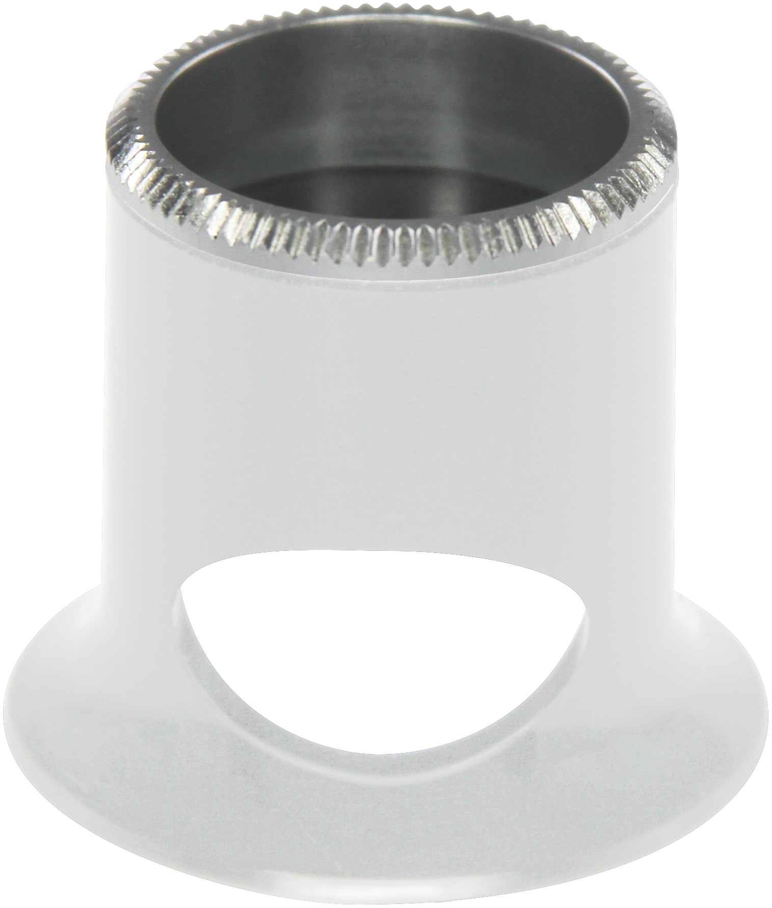 Uhrmacherlupe weiß 2,5x Bikonvexe Linse Bergeon Air