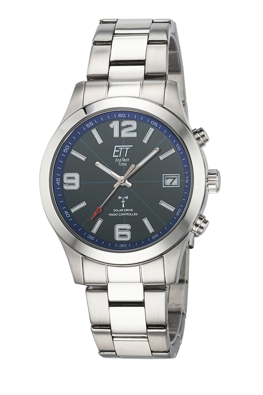 Eco Tech Time Solar Drive Funk Gobi Herrenuhr - EGS-11485-32M