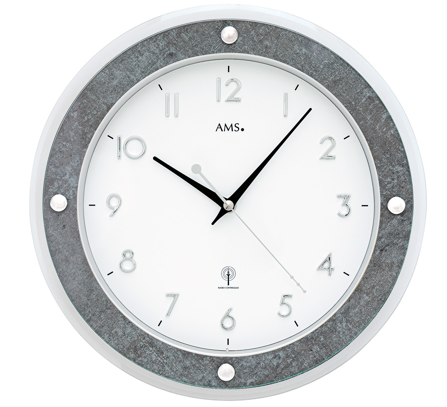 AMS Funk-Wanduhr F5566