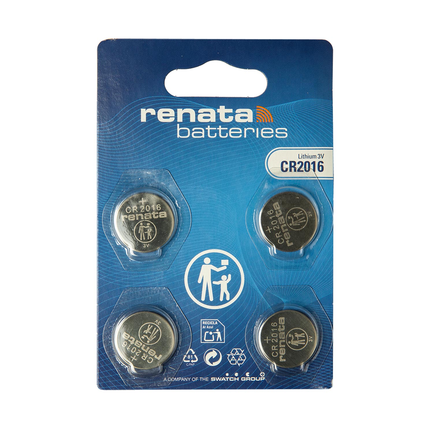 Renata 2016 Lithium pile bouton