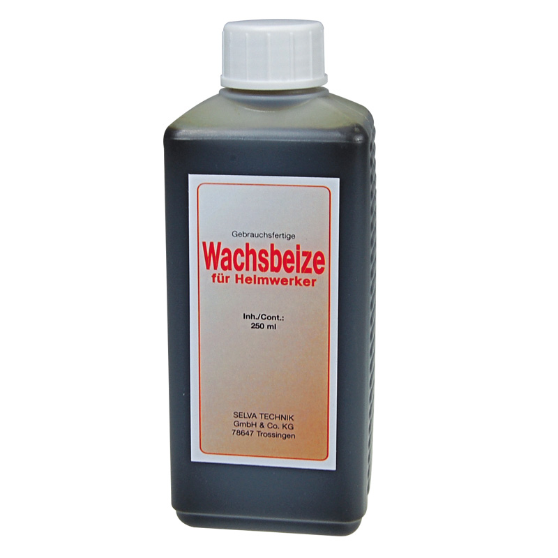 Peinture de cire, acajou