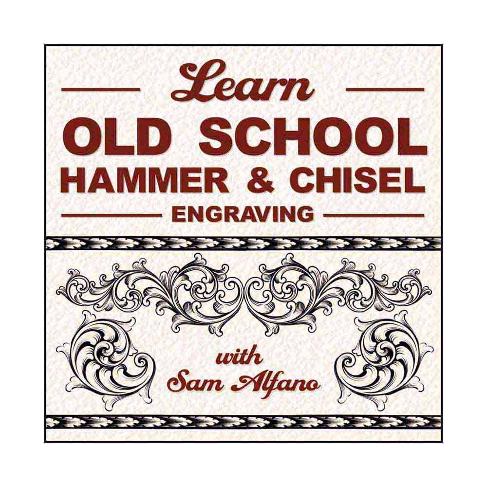 DVD Hammer & Chisel Engraving by Sam Alfano