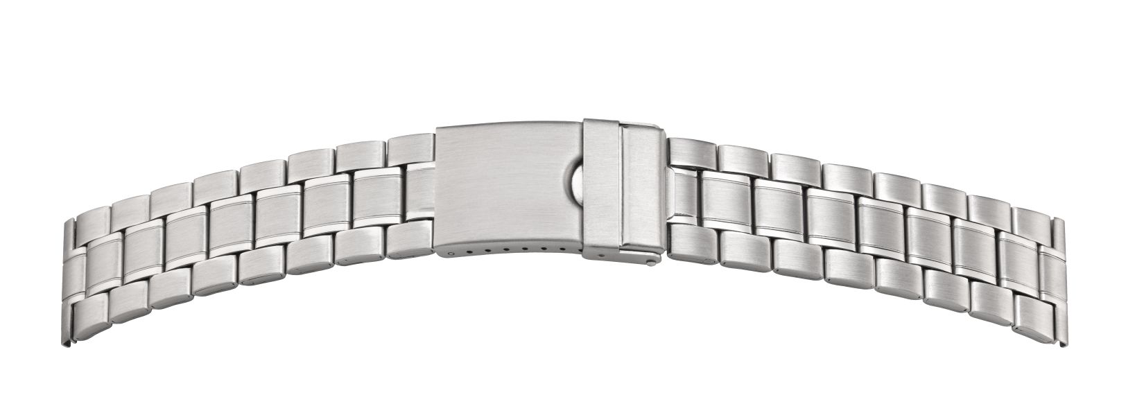 Bracelet métallique en acier inoxydable 22 mm acier satiné