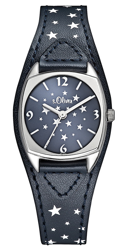 s.Oliver Lederband blau SO-2511-LQ