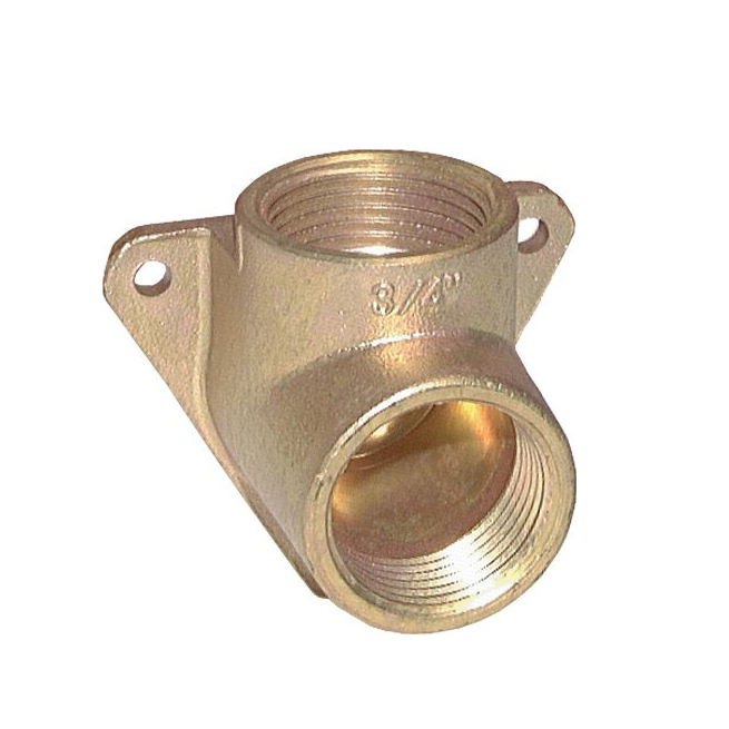 Wanddose 2 x G 3/8", Messing