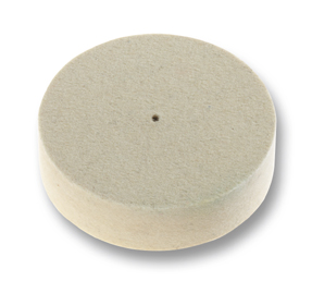 Filzscheibe weiß Ø 60 mm