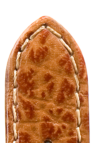 Lederband Camel 16mm rotbraun