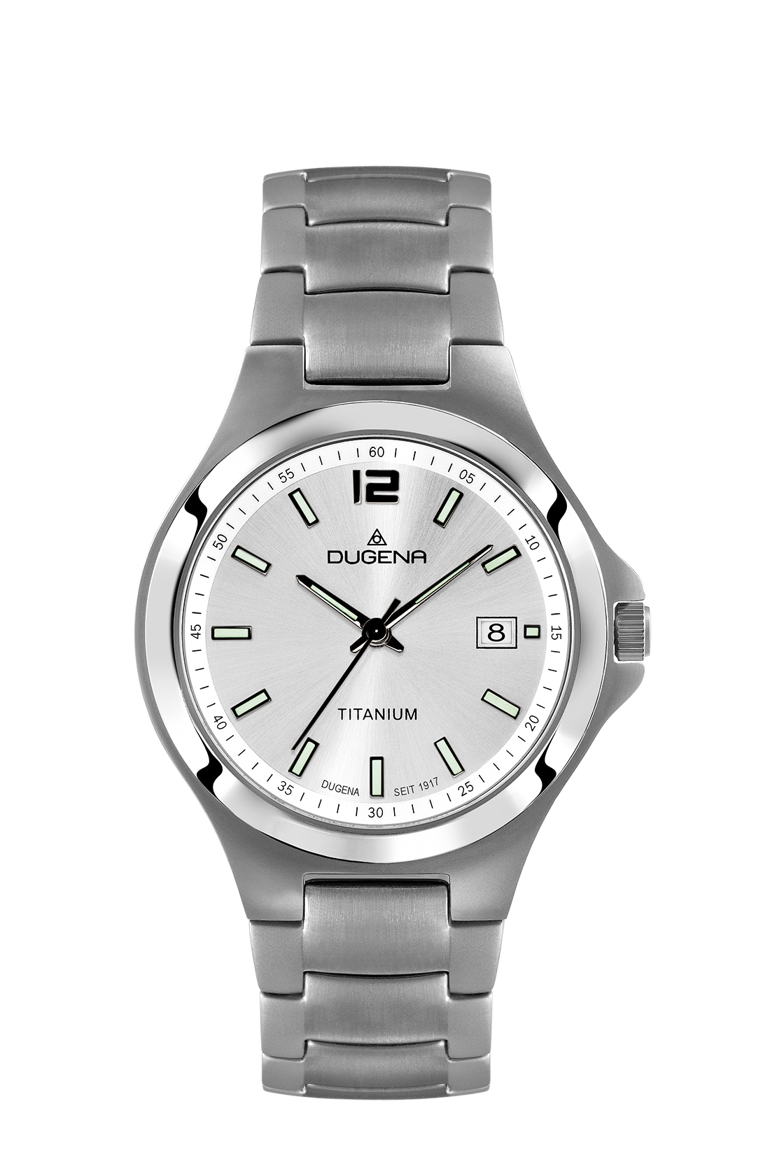 Montre-bracelet Hommes Dugena cadran blanc