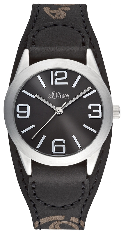 s.Oliver Lederband schwarz SO-1872-LQ