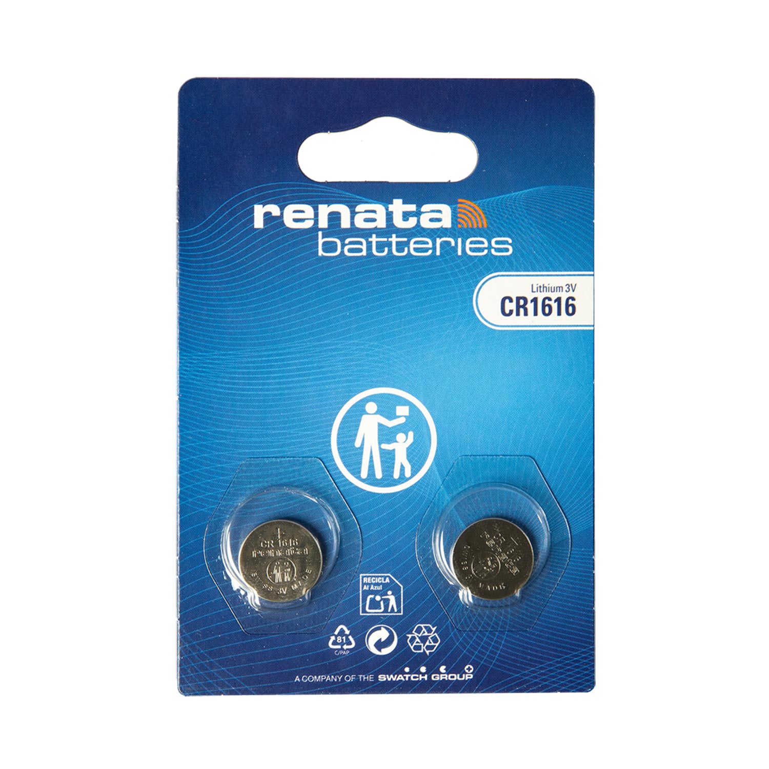 Renata 1616 Lithium pile bouton