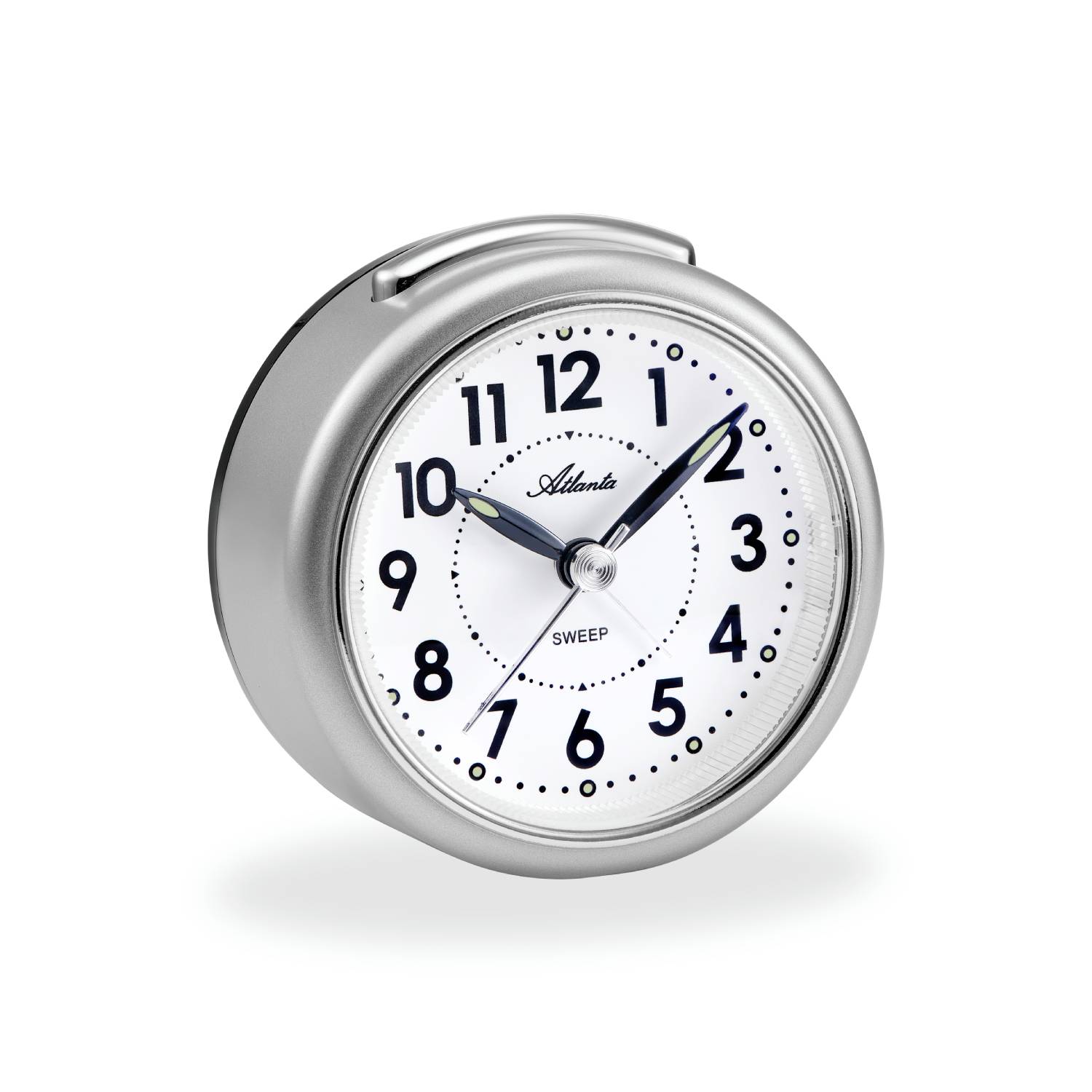 Atlanta 1584/19 Quarzwecker silber