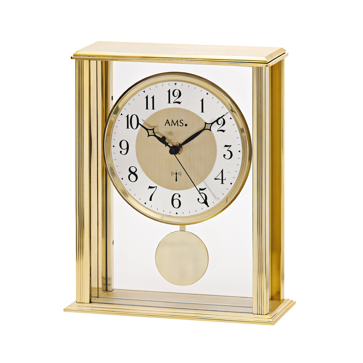 AMS Quarzpendel-Tischuhr F5191Q