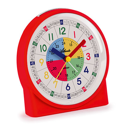 Atlanta 2125/1 Réveil à quartz rouge