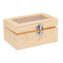 Holzbox mit Acrylglas