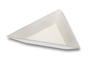 Coque triangulaire en plastique