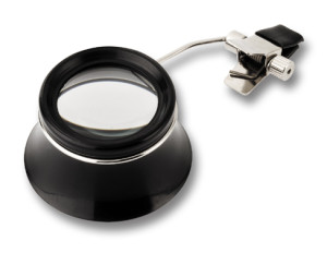 Binocular magnifier with clip 3.3x