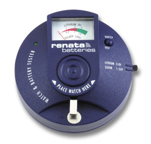 Batterie-Prüfgerät/ Batterietester Renata