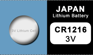 Japan 1216 lithium button cell
