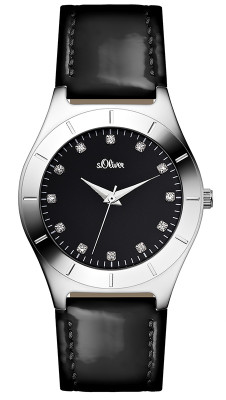 s.Oliver bracelet-montre noir SO-2474-LQ