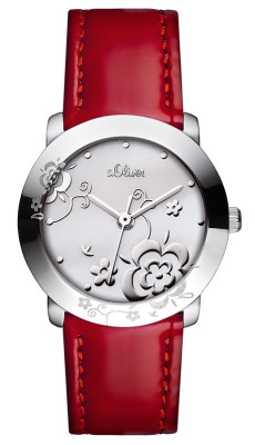 s.Oliver bracelet-montre rouge SO-2472-LQ