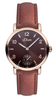 s.Oliver bracelet-montre roux SO-2939-LQ