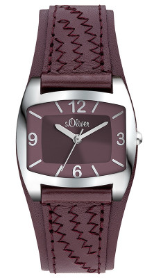 s.Oliver bracelet-montre rouge SO-2914-LQ