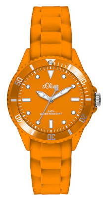 s.Oliver Silikonband orange SO-2748-PQ