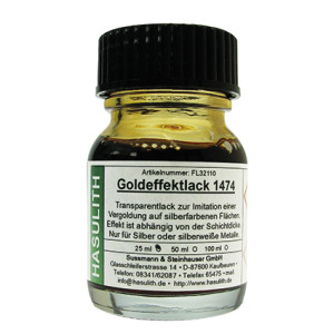 Goldeffektlack, 25ml