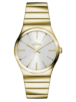 s.Oliver bracelet-montre doré SO-3117-MQ