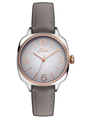 s.Oliver bracelet-montre gris SO-3136-LQ