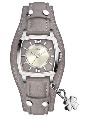 s.Oliver bracelet-montre gris SO-2512-LQ