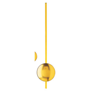 Schottenwerkpendel gelb L:260mm Linsen-Ø:55mm