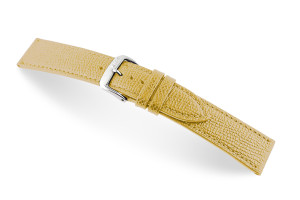 Bracelet-montre en cuir Pasadena 22mm sable XL