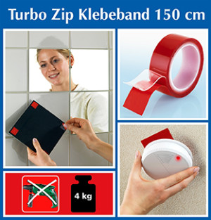 Turbo-Zip Klebeband
