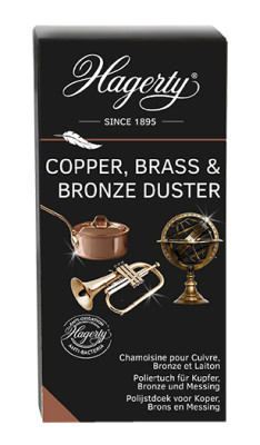 Hagerty Copper Brass Bronze Polish, Tuch