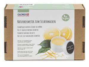 Kit de démarrage cosmétique naturel pour une crème pour les mains à l'orange rafraîchissante et végétalienne