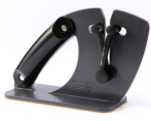 Knife sharpener for all types of knives and scissors - sharpens any knife in seconds