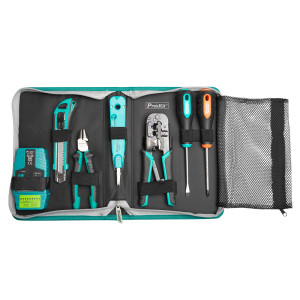 Tool set for network installation CAT5/6