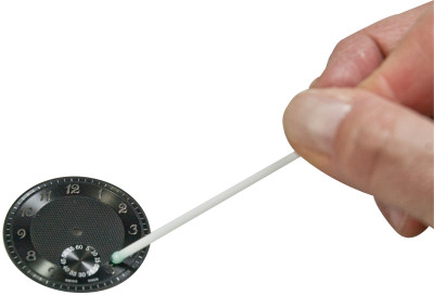 Stick de nettoyage collant avec tête en polyuréthane Ø 3,2 mm, adhérance faible, en paquet de 10 pièces