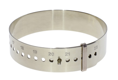 Mètre-bracelet en acier