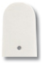 Lederband Merano 20mm weiß glatt XL