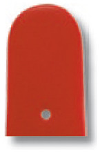 Lederband Merano 12mm rot glatt