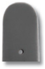 Lederband Merano 20mm steingrau XL