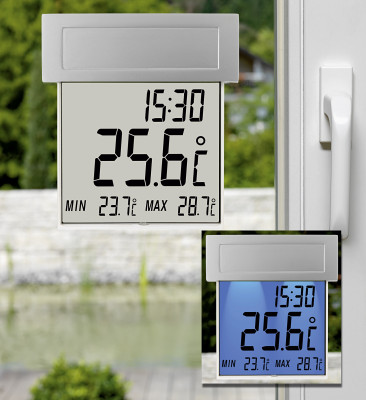 Instruments météo TFA thermomètre solaire de fenêtre