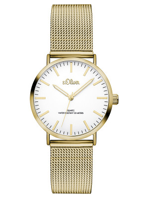 s.Oliver bracelet-montre doré SO-3271-MQ