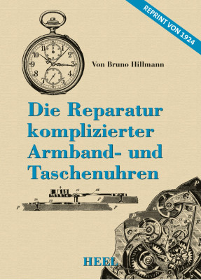 Livre (en allemand:) La réparation de montres-bracelets et de poche compliquées