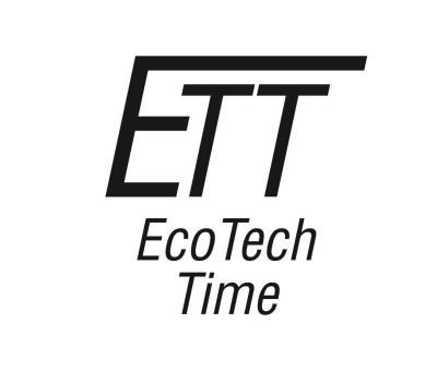 Armbanduhr Eco Tech Solar Funk World Timer im Titanlook