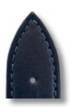 Lederband Arezzo 26mm ozeanblau, glatt
