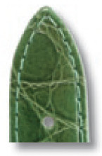 Bracelet-montre Bahia 12mm vert avec marque de crocodile