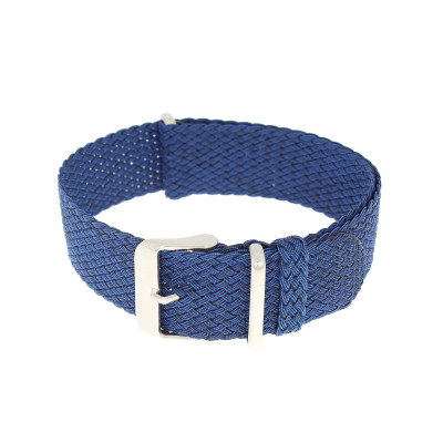 Nato Bracelet en perlon bleu 20mm